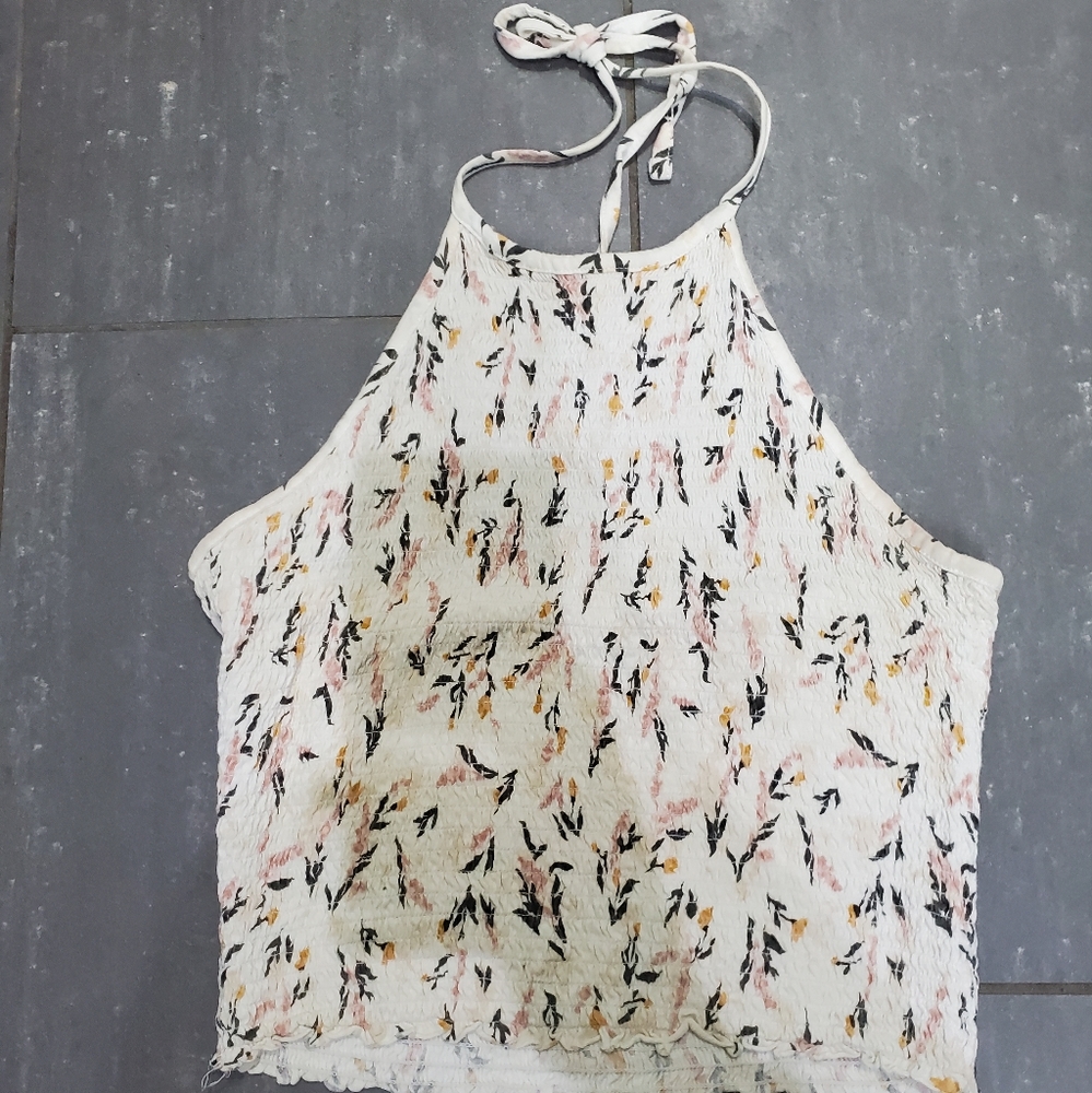 Floral Halter Top